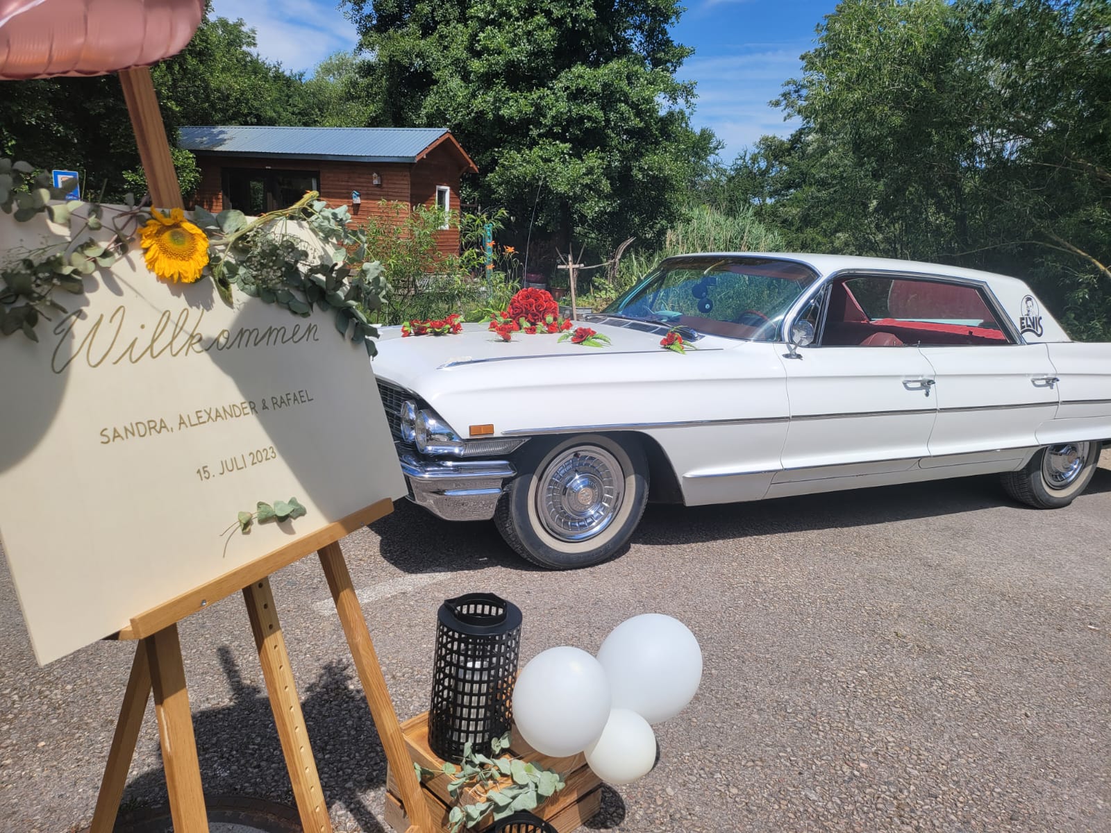 Hochzeitsfahrzeug & Empfang