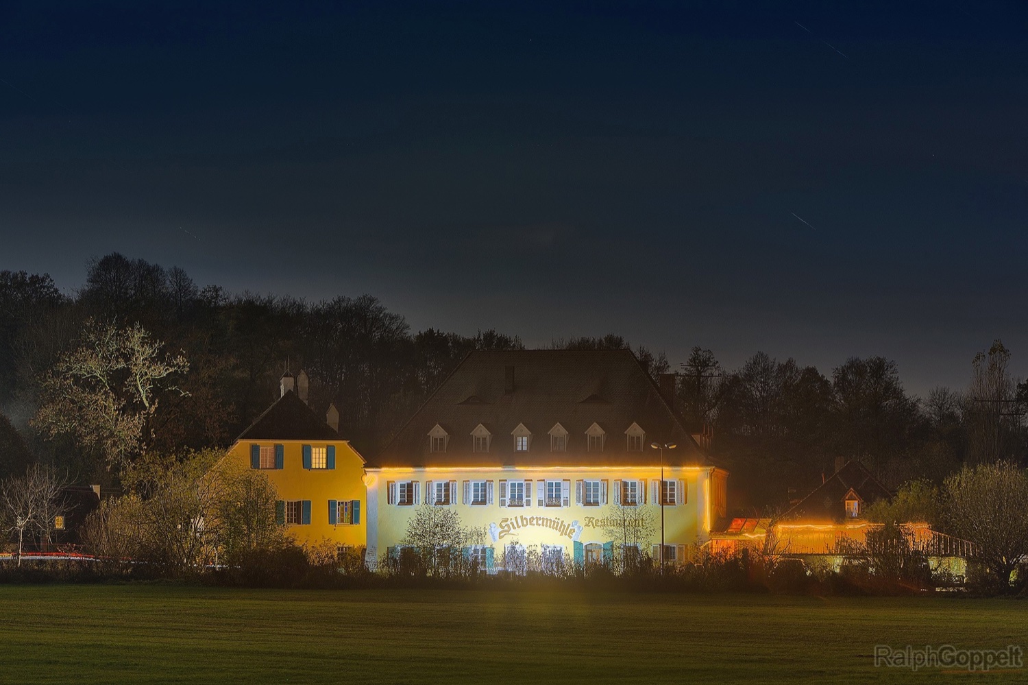 Die Mühle bei Nacht
